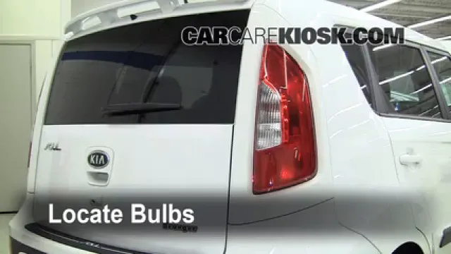 2012 Kia Soul ! 2.0L 4 Cyl. Lights Tail Light (replace bulb)